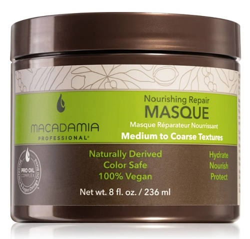 Макадамия Маска питательная, восстанавливающая и увлажняющая (Macadamia Nourishing Repair Masque)